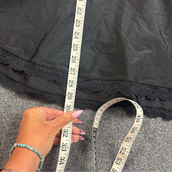 TORRID Women’s NWT Black Wireless Lace Trimmed Swim Dress w/Brief Size: 2 - 2XL - Picture 8 of 12